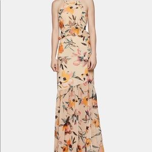 BCBGeneration Halter Gown